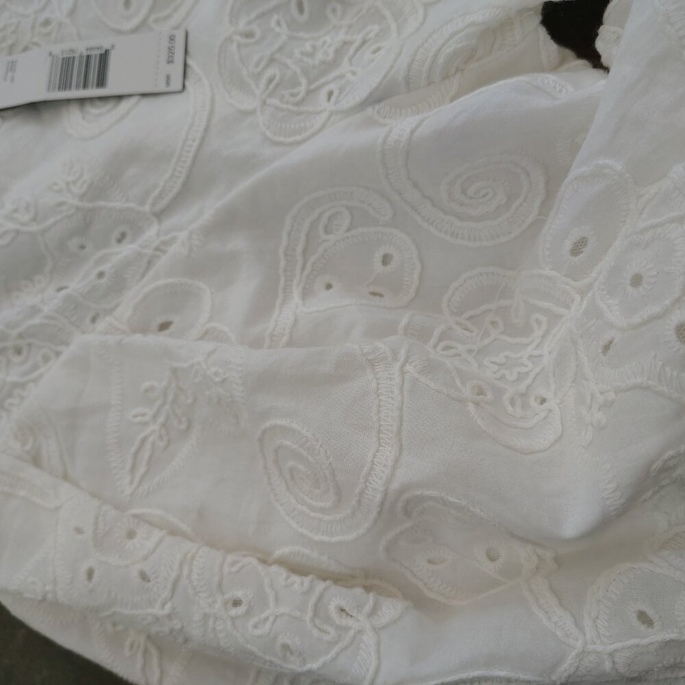 New Elie Tahari Wrap Front Blouse Top - Picture 7 of 13